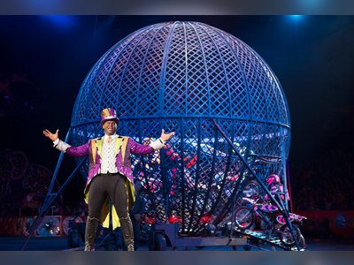 Motorcyclist Crashes in Death Globe at Circus in Győr, Shocks Audience