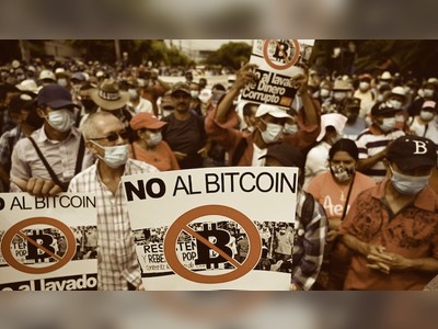 Salvadorans Protest As The Bitcoin Law Adoption Date Approaches