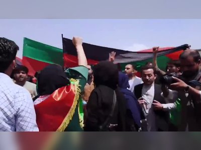 Protest against Taliban in Kabul led by women