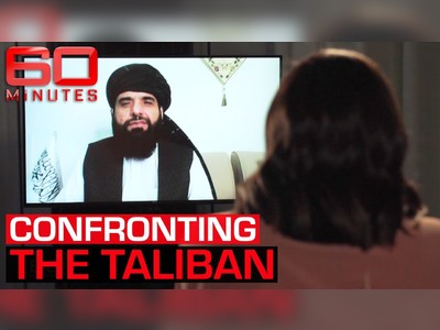 Reporter's fiery interview with Taliban leader after Afghanistan devastation