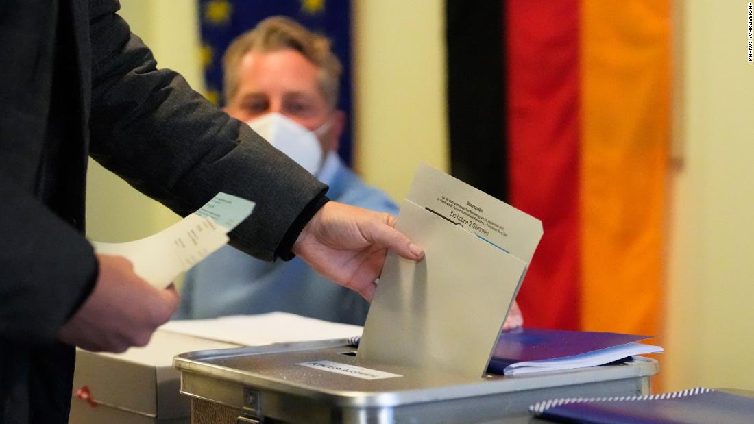 SPD narrowly ahead in exit polls for Germany's landmark election but final result uncertain