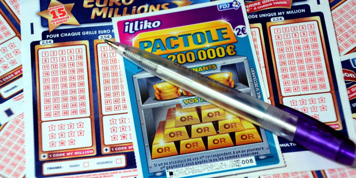 A shop owner is suspected of running away with a customer's winning lottery ticket, police say