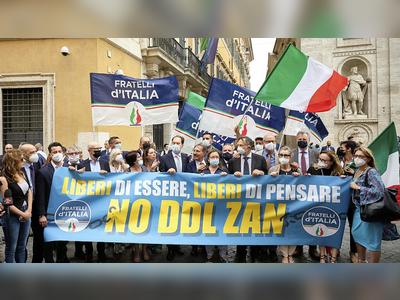 Italy’s senate rejects divisive bill aimed at fighting homophobia