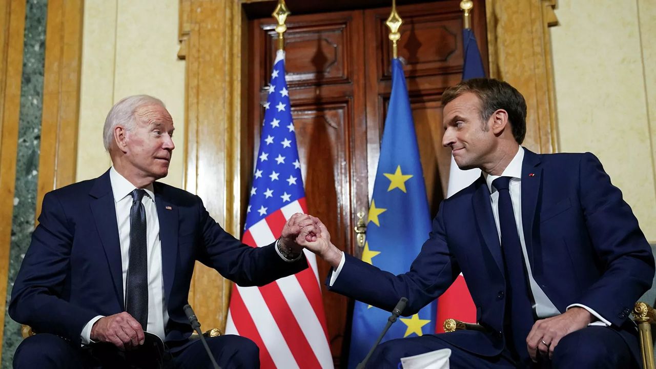 'What We Did Was Clumsy': Biden Calls France an 'Extremely Valued Partner' in Wake of AUKUS Fallout