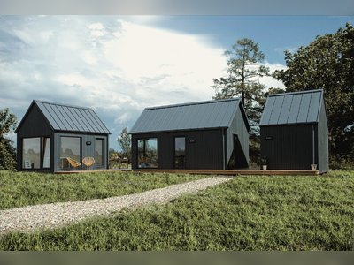 A New Prefab Company Is Offering a Cluster of Scandinavian-Inspired Cabins