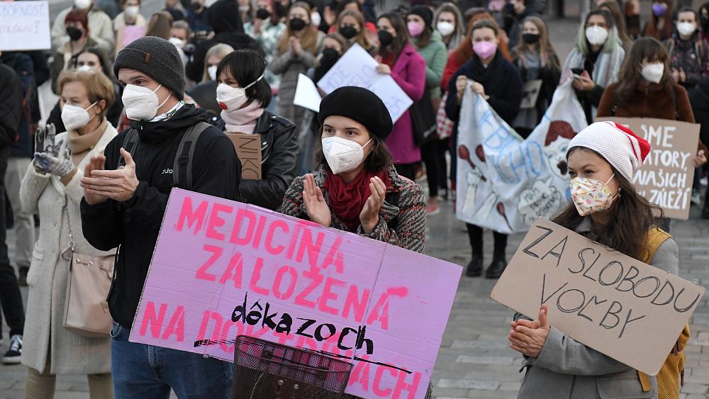 Slovakia narrowly rejects proposed law restricting access to abortion