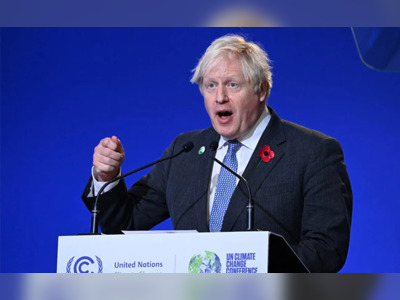 UN Climate Deal "A Big Step Forward": UK's Boris Johnson (means: “small step backwards”, in honest-English)