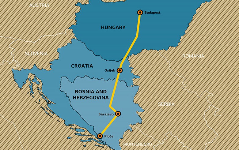 EU grants Bosnia 5 mln euro for Corridor Vc section construction - fin min