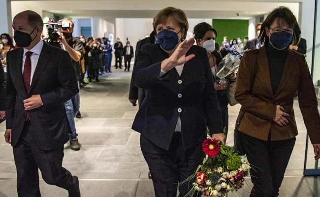 Angela Merkel Leaves German Chancellery After 16 Years