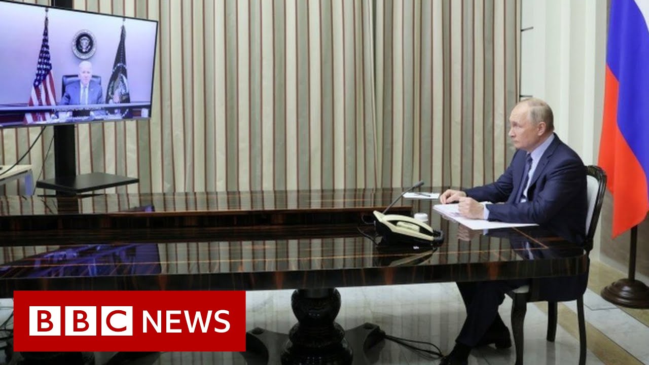 Biden and Putin hold rare video talks amid Russia-Ukraine tensions