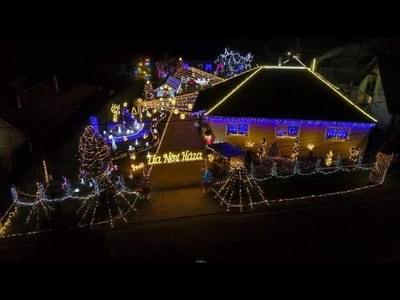 Grandmother's Christmas house becomes a tourist attraction