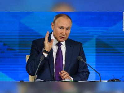 Putin blames the West for growing tensions during end-of-year news conference