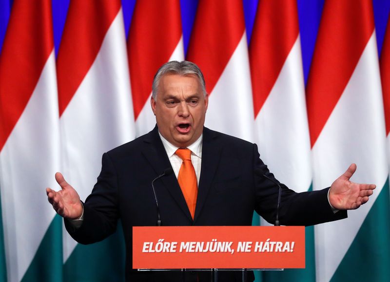 Orban’s ruling Fidesz keeps lead over opposition as election nears -surveys