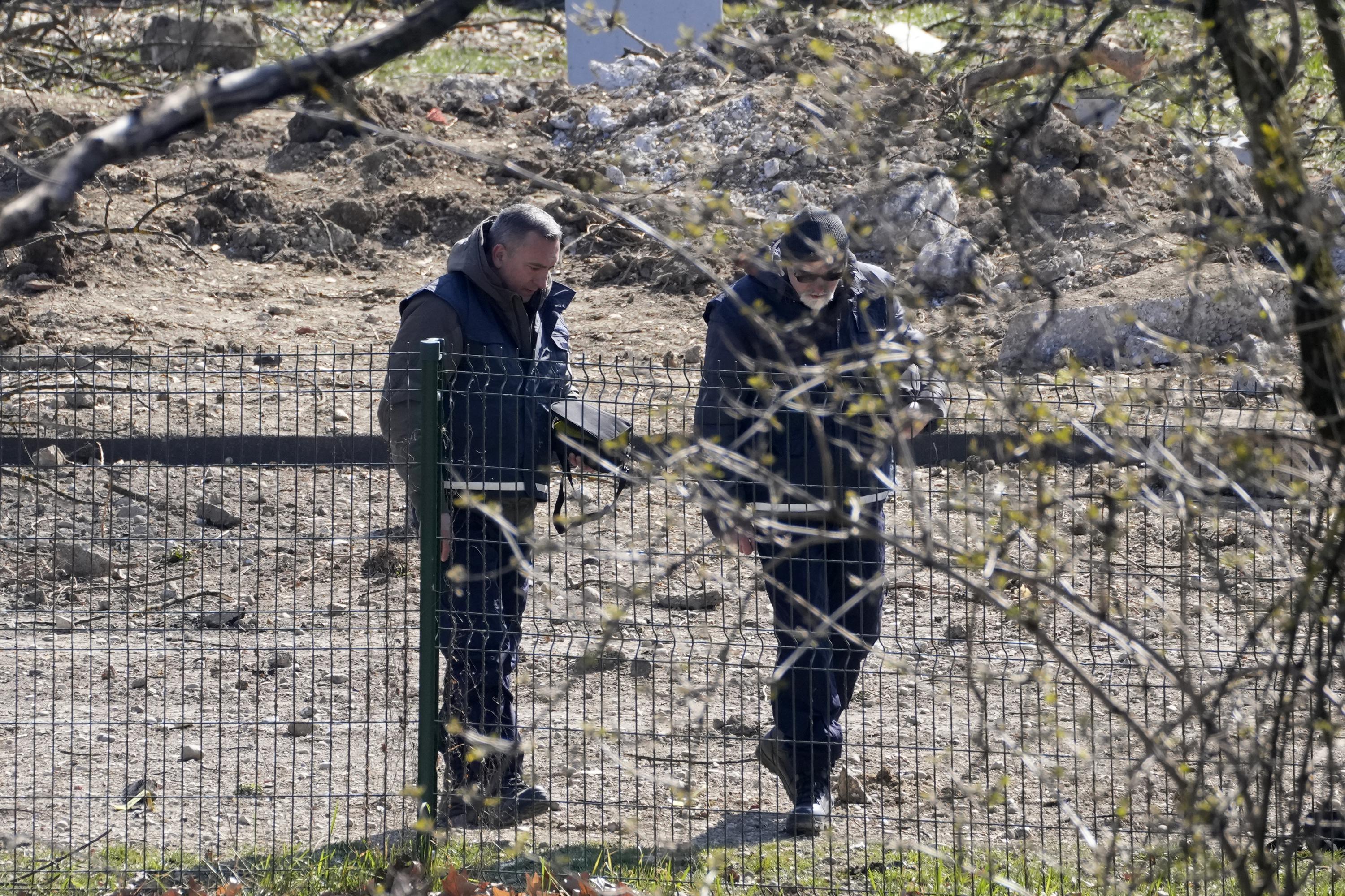 Official: Drone that crashed in Croatia carried a bomb