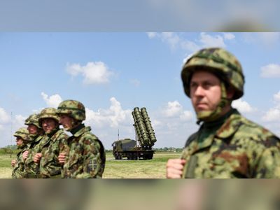 Serbia shows off new Chinese missiles in display of military power