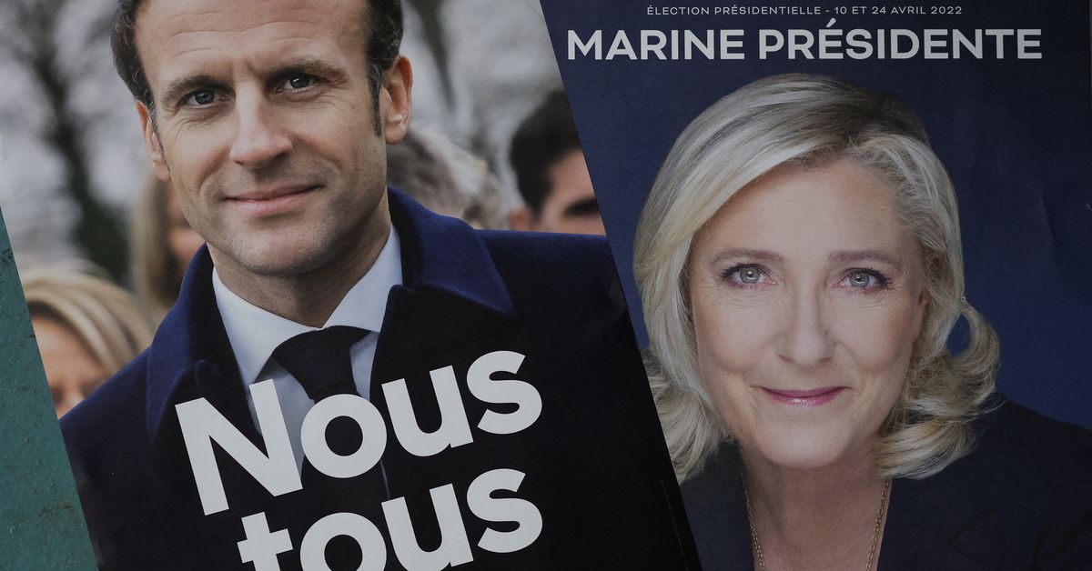 Macron's polling lead over Le Pen widens ahead of France's Sunday runoff