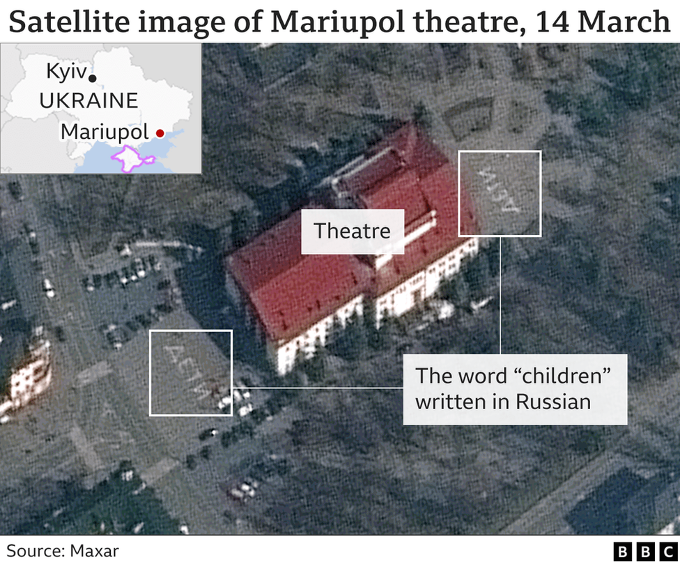Bucha killings: Satellite image of bodies site contradicts Russian claims