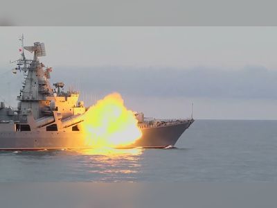 Russian flagship missile cruiser Moskva has sunk