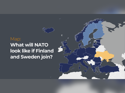 Map: What will NATO look like with Finland and Sweden included?