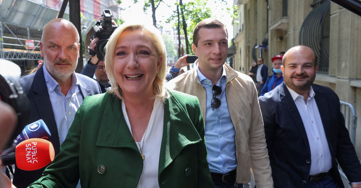 France's Le Pen still hopes to unsettle Macron in legislative elections