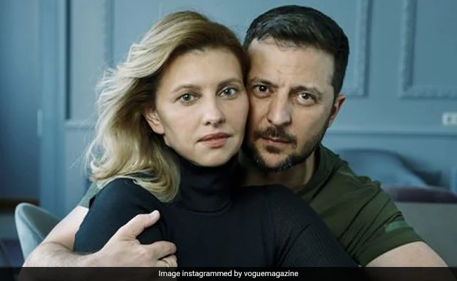 Ukraine President Volodymyr Zelensky, Wife Appear On Vogue Cover, Internet Gives Mixed Reaction