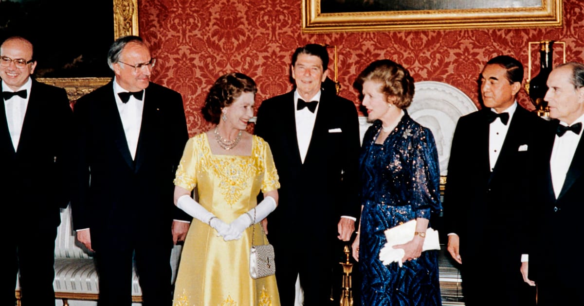 In pictures: Queen Elizabeth II and her prime ministers