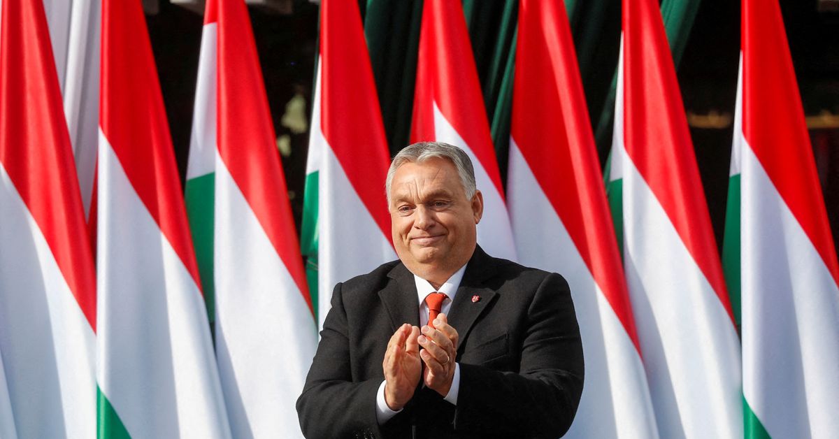 Thousands protest against PM Orban's government, "runaway inflation"