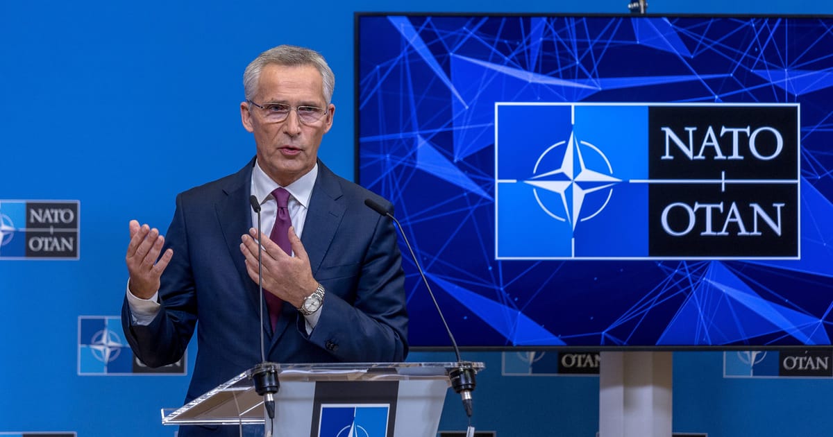 Don’t let Russia win, NATO chief warns US