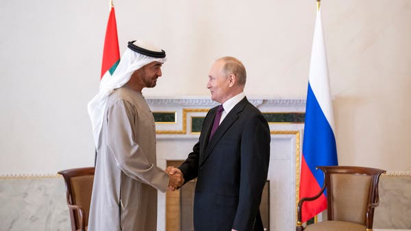 UAE president, Russia’s Putin discuss Ukraine conflict, need for mediation