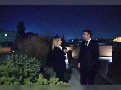 Italy's new PM Meloni meets Macron in Rome