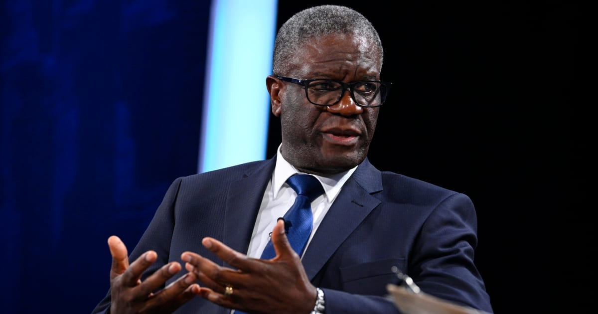 Nobel Prize winner Mukwege says he was ‘never’ paid by NGO at heart of Qatargate probe