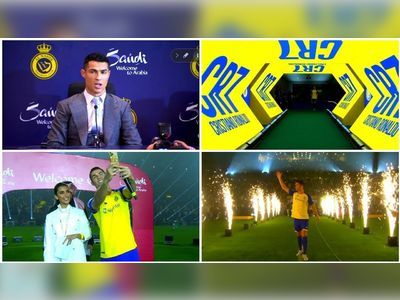 Cristiano Ronaldo Presentation : Ceremony With Al-Nasr