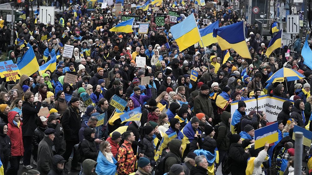 World shows solidarity with Ukraine on anniversary of Russian invasion