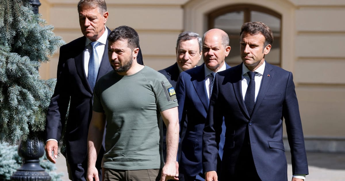 The EU’s Ukraine trip dress code: Wear a suit, not green like Zelenskyy