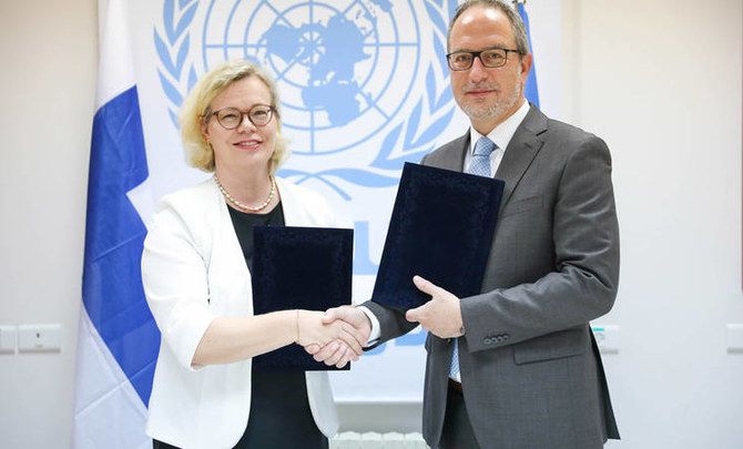 Finland pledges $21.8m to UNRWA for 2023-2026