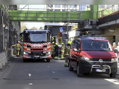 Finnish footbridge collapse injures 27, mostly children