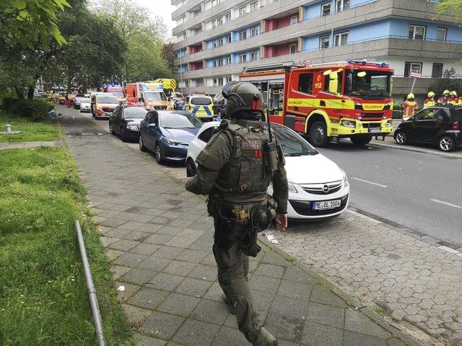 Explosion at residential building in Germany injures 12 first responders