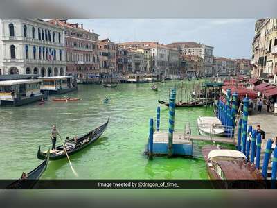 Mysterious Green Substance in Venice's Grand Canal Proves to be Intentional, Concerns over Copycat Attempts Rise