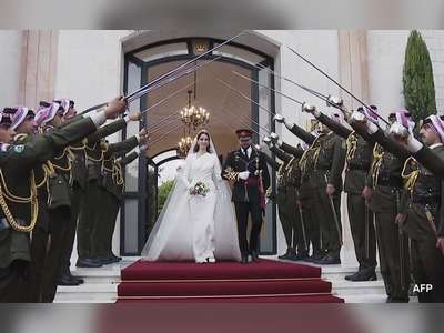 Jordan's Crown Prince Hussein bin Abdullah Weds Saudi Architect Rajwa Al Saif in Star-Studded Ceremony