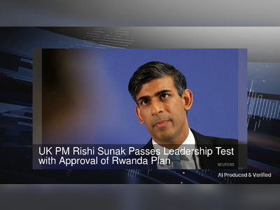 UK PM Rishi Sunak Passes Leadership Test with Approval of Rwanda Plan