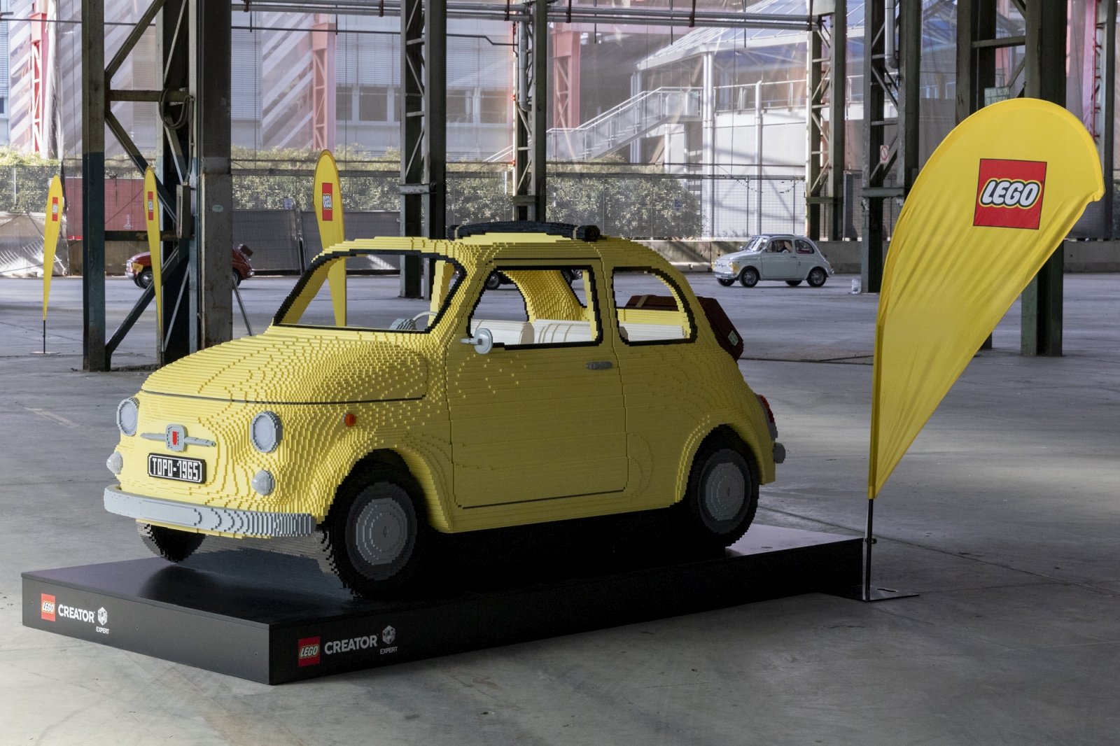 Swedish Enthusiast Constructs Life-Size Car from LEGO Bricks